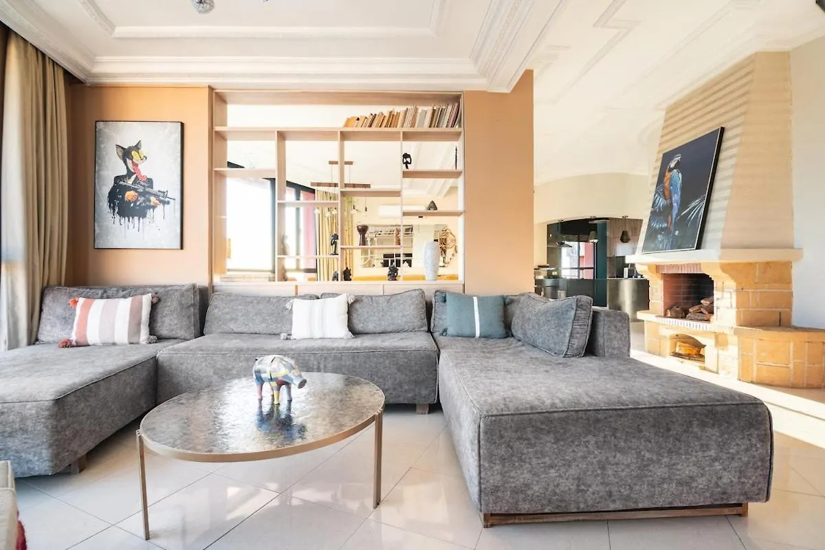 马拉喀什Penthouse Avec Jacuzzi Prive公寓 公寓