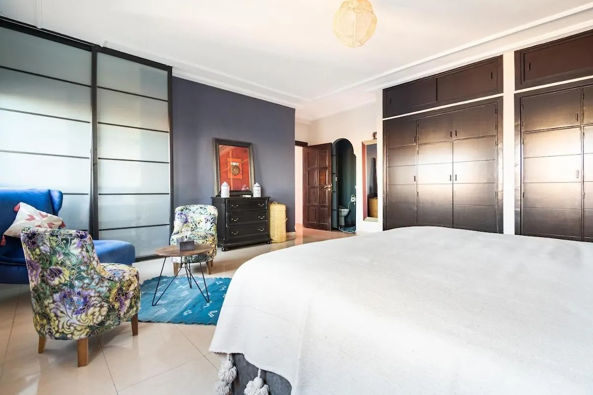 马拉喀什Penthouse Avec Jacuzzi Prive公寓 马拉喀什