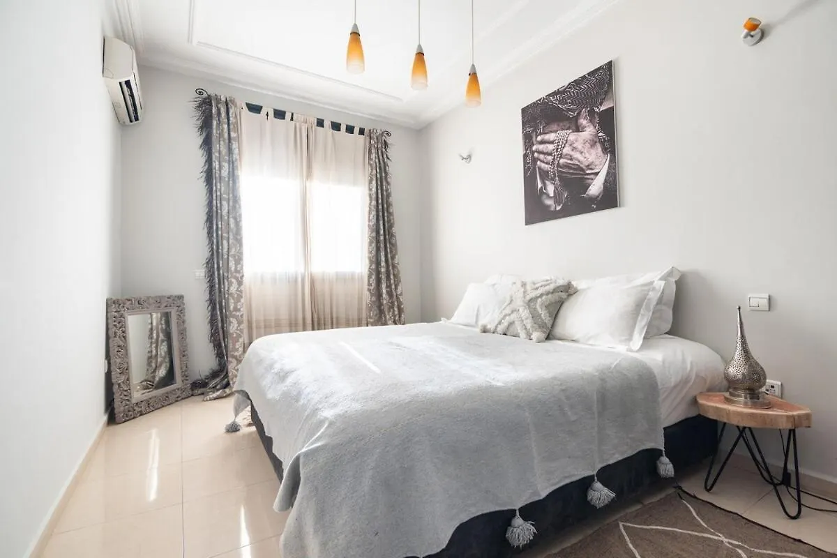 马拉喀什Penthouse Avec Jacuzzi Prive公寓 马拉喀什