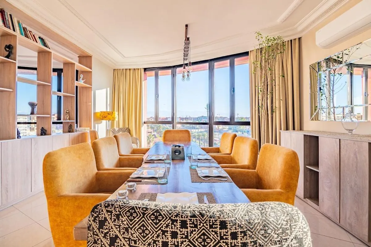 Penthouse Avec Jacuzzi Prive Apartment Marrakesh Morocco